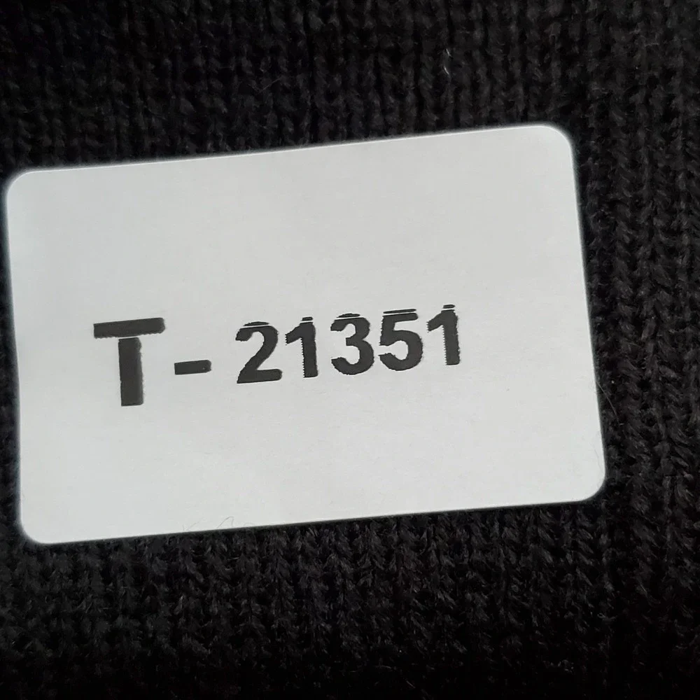Sonoma Men Beanie ONE SIZE Black Stripe Insulated Cuffed NWT